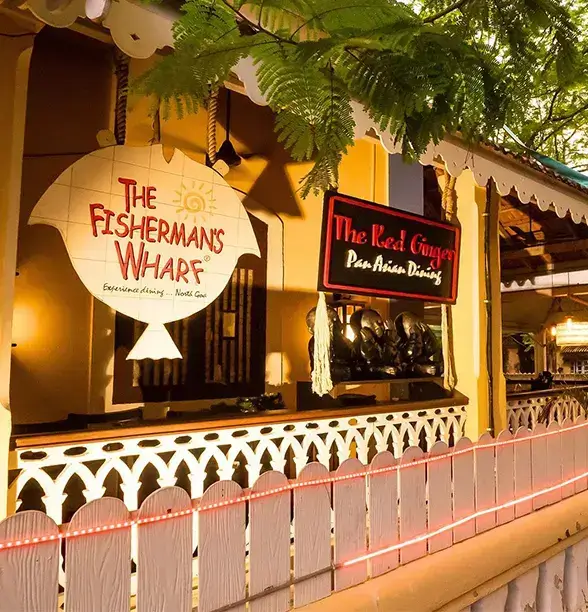 Fisherman Wharf, a seafood restaurant in Goa