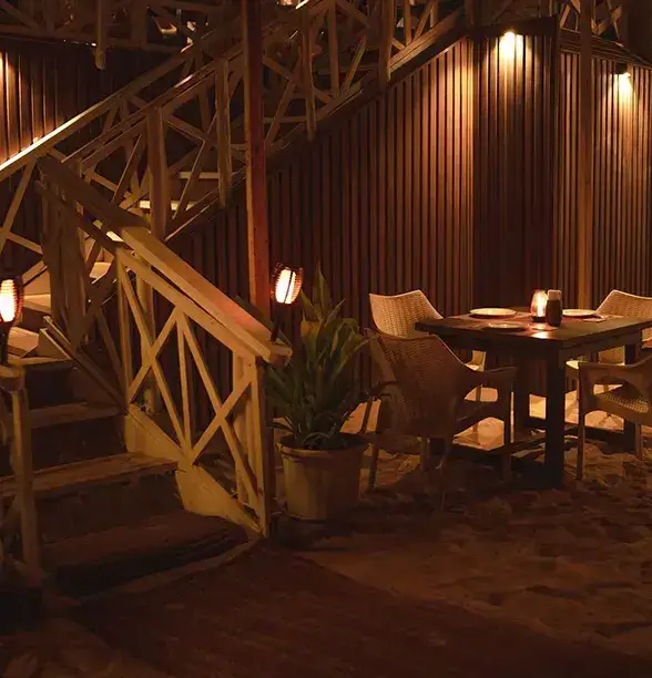 Palms n Sands Beach Restobar in Candolim, Goa